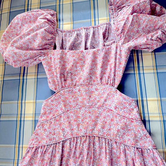 π·LAIT COLLECTION STACEY PUFF SLEEVE CUTOUT DRESS (NWT) π· - Picture 7 of 15